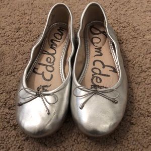Sam Edelman Shoes - Silver Ballet Flats Sam Edelman Shoes - Silver Ballet Flats